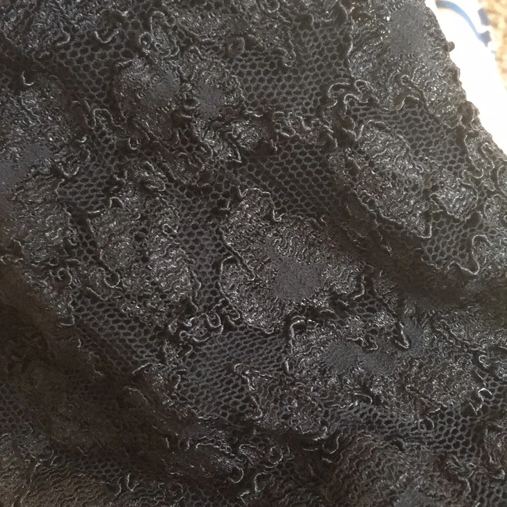 Vintage 90s Lace Tight Fit Tank Y2K early 2000s - Picture 5 of 6